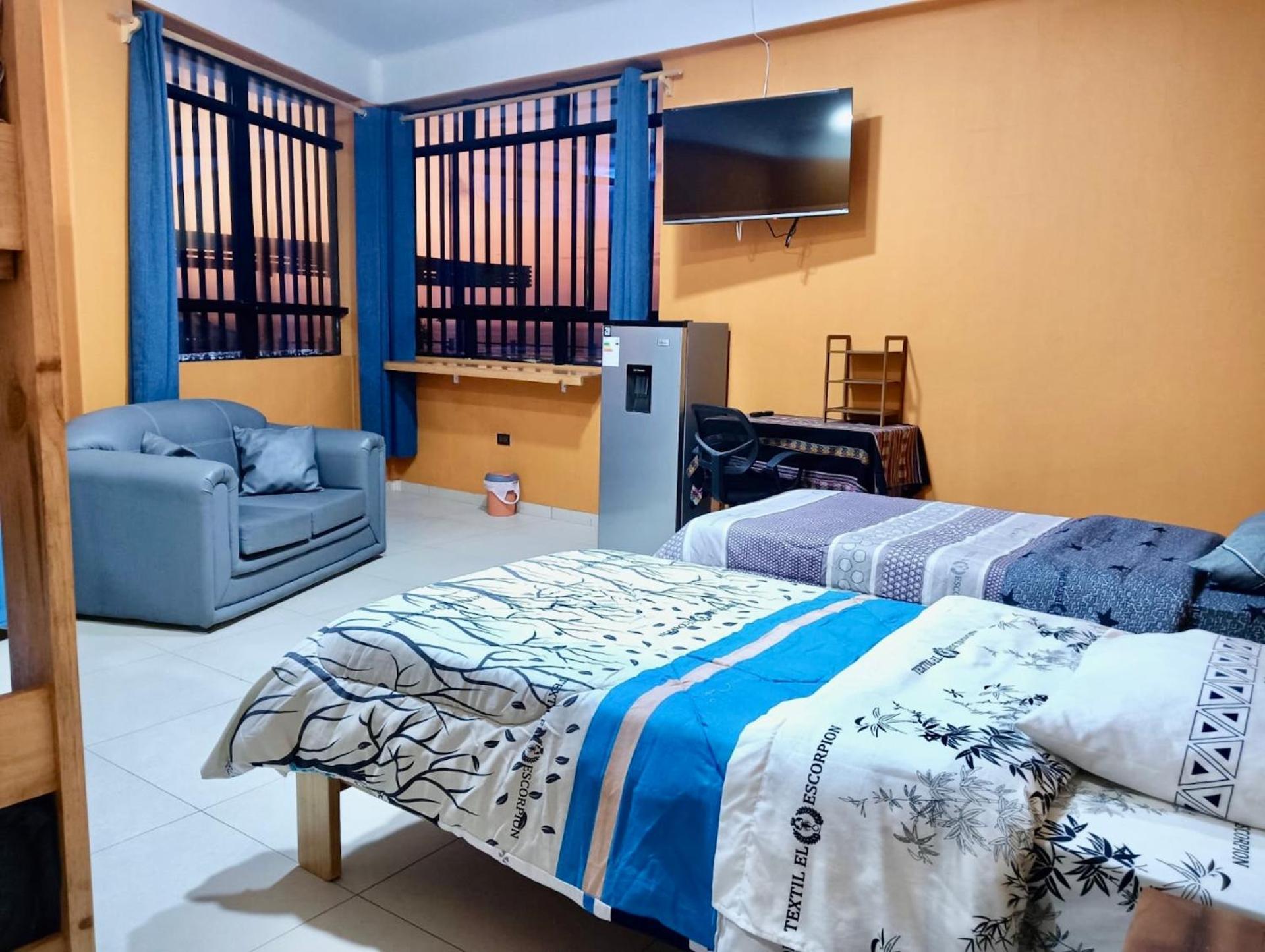 Family Surf Chicama Hotel ปวยร์โต จิกามา ภายนอก รูปภาพ