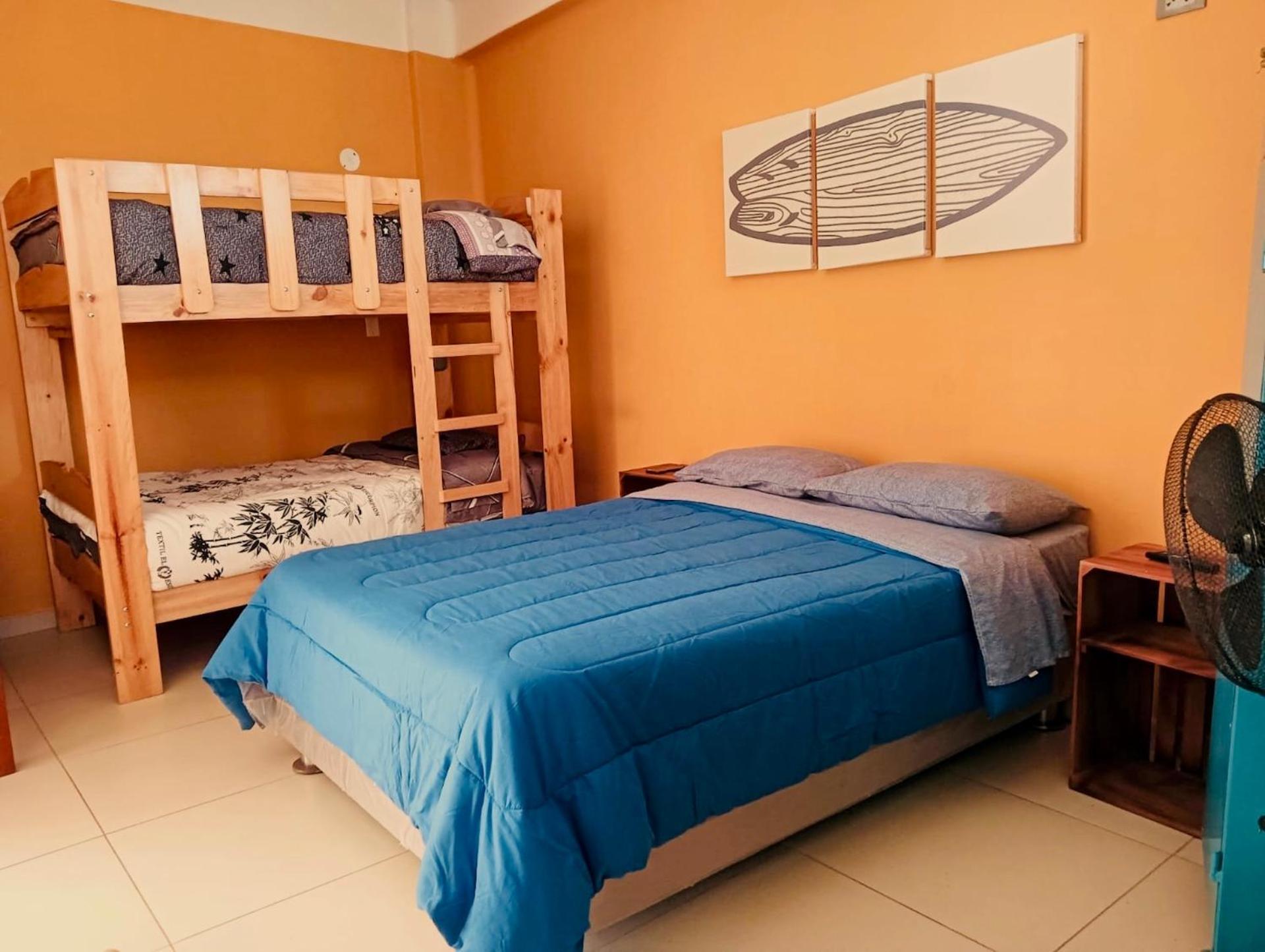 Family Surf Chicama Hotel ปวยร์โต จิกามา ภายนอก รูปภาพ